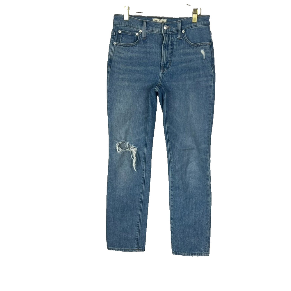 Madewell Jeans Women's Size 25 The Mid Rise Perfect Vintage Blue Stretch Denim